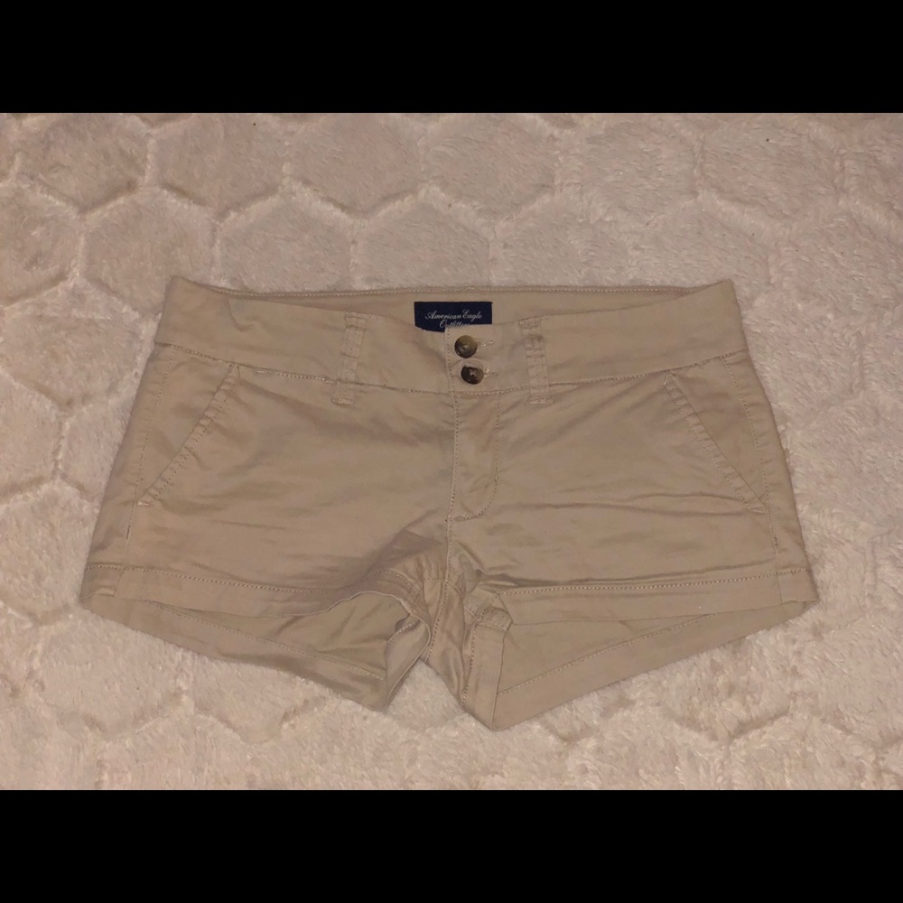 AE Tan Shorts